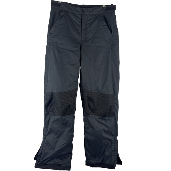 L.L. Bean Youth Girls Boys 16 Black Insulated Winter Ski Snowboard Snow Pants - Picture 1 of 8